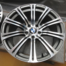 ◆送料無料 A2◆　BMWキャップ付/社外アルミ　19×8.5J+15　19×9.5J+15　5H PCD120　ハブ径φ74　４本　※1ピース/ガンメタ/ポリッシュ系_画像5