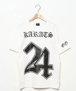 ☆24karats トゥウェンティーフォーカラッツ プリント ロゴ Ｔシャツ 半袖/メンズ/M☆新品