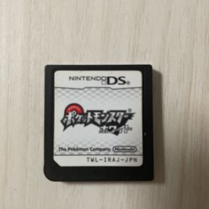 ポケットモンスターホワイト DSソフト