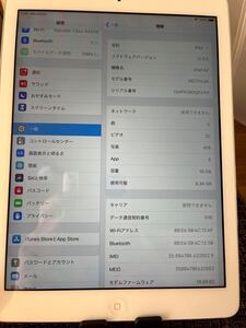 iPad Air Wi-Fi +Cellular 16GB SoftBank シルバー 本体 9.7インチ おまけ防水ケース