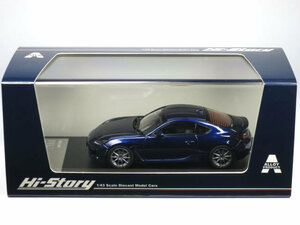 1/43 SUBARU BRZ S 2021 サファイアブルー・パール (HS376BL)