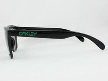 レンズ組換品 オークリー フロッグスキン 偏光サングラス OO9245 ライトグレー ブラック/グリーン OAKLEY 日本製偏光レンズ_画像3