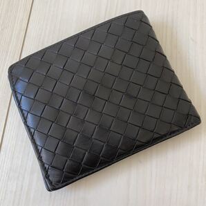 格安!送料込み!BOTTEGA VENETA ボッテガヴェネタ イントレチャート 二つ折り財布 2つ折り財布 本革 レザー コンパクトウォレット