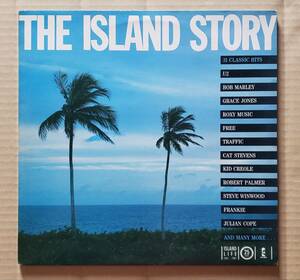 即決！UKオリジナル盤2LP『THE ISLAND STORY』25YEARS V.A. ISLAND LIFE 1962～1987 U2,BOB MARLEY,ROXY MUSIC,FREE,TRAFFIC,SPARKS,etc...