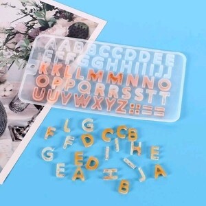 アルファベット シリコンモールド