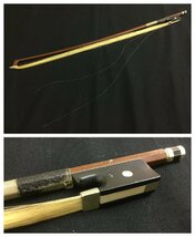 【ジャンク】SUZUKI VIOLIN No.280 1/8 1983年製 スズキバイオリン 鈴木バイオリン 弦楽器 弓/ハードケース付き_画像9