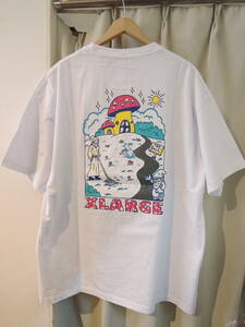 X-LARGE エクストララージ XLARGE WONDER LAND S/S TEE 白 XLサイズ 人気品　送料\230~　値下げしました！