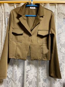 ジャケット ブレザー ショート丈