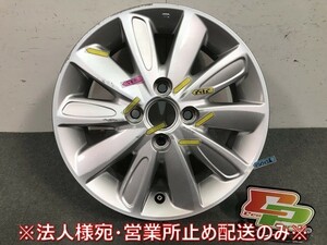 マーチ K13/NK13 純正 ホイール 1本のみ 14ｘ5.5J/ET45/4穴 4H/PCD100/ハブ径58mm/1A12H 日産(113166)