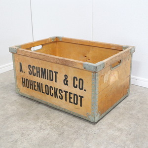 木製ボックス ヴィンテージボックス 木箱 アーミー 工具箱 (1)【02A2201044】