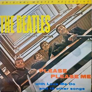 超高音質LP Mobile Fidelity Sound Labs！Beatles / Please Please Me 83年 MFSL 1-101 Original Master Recording John Lennon Audiophile