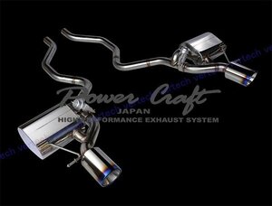 POWERCRAFT LAND ROVER RANGE ROVER SPORT 5.0 スーパーチャージド 4WD ハイブリッドエキゾーストマフラーシステム 可変マフラー