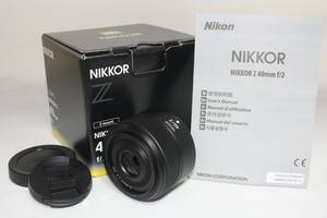 ★元箱入り美品★ ニコン Nikon NIKKOR Z 40mm f/2