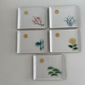 七宝焼 銘々皿 5枚セット