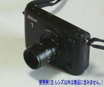 ★ Tamron/タムロン　21HA　50mm F2.8　Cマウント レンズ 2/3”　FA産業用　動作品　TV LENS　ニコン1で_画像9