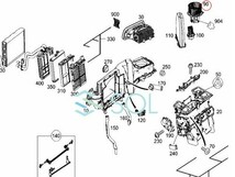 ベンツ W204 W212 W207 右ハンドル車用 エアコン ブロアモーター C180 C200 C250 C300 C350 C63 E250 E300 E350 E550 E63 2128200808_画像3