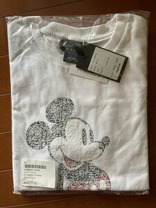 【即決 新品】オリジナル 希少 ナンバーナイン ミッキーマウス モザイク Tシャツ 2 白