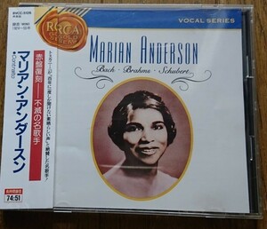 【CD】マリアン・アンダースン「不滅の名歌手」