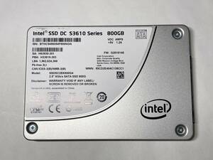 Intel SSD DC S3610 800GB HET-MLCチップ SATA 2.5インチ データセンター ④