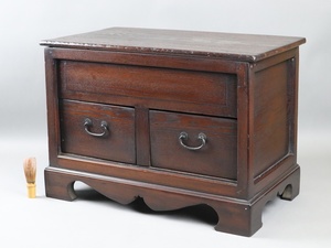  Joseon Dynasty furniture drawing out desk era thing small . skill old work of art [a996]