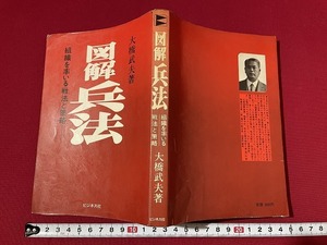 ｊ■□　図解兵法　組織を率いる戦法と策略　著・大橋武夫　昭和55年16版　ビジネス社/F18