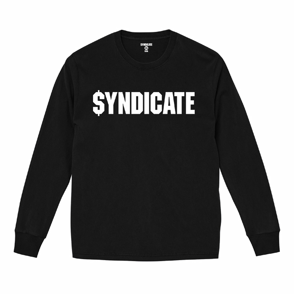 新品未使用★SYNDICATE★ライムシンジケート★ロゴ★ロングスリーブＴシャツ★XL