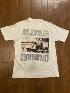 Coca-Cola Tシャツ L ATLANTA.GA SIGN OF GOOD TASTE コカ・コーラ 90s ヴィンテージ アトランタ ジョージア州