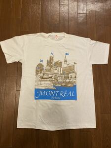MONTREAL QUEBEC Tシャツ M D.N.S. MADE IN CANADA カナダ ケベック州 モントリオール ヴィンテージ 90s 古着