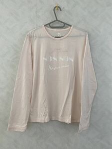 美品 Mademoiselle NON NON ロンT サイズL 40 レディース マドモアゼルノンノン カットソー 長袖Tシャツ Papas パパス