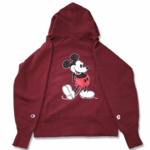 【希少】Champion × DisneyコラボパーカーReverseWeave