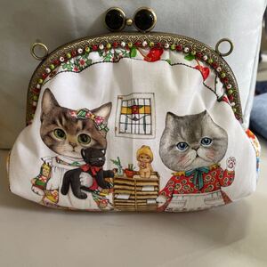コヤンイサムチョン がま口ポーチ ハンドメイド