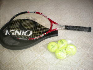 *IGNIOignio hardball tennis racket T-25 case attaching cheap prompt decision 