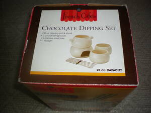 ★未使用：チョコレート ディッピング セット 菓子パーティをこれで盛り上げてください