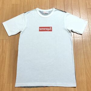 SUPREME COMME des GARCONS SHIRT シュプリーム コムデギャルソン シャツ 13SS Box Logo Tシャツ デジタルカモ 反転 ドット総柄