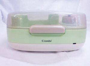 # combination Combi. hot water . cotton pre-moist wipes operation goods C-088970 AC100V 10W color powder green body weight approximately 550g [ secondhand goods ] *