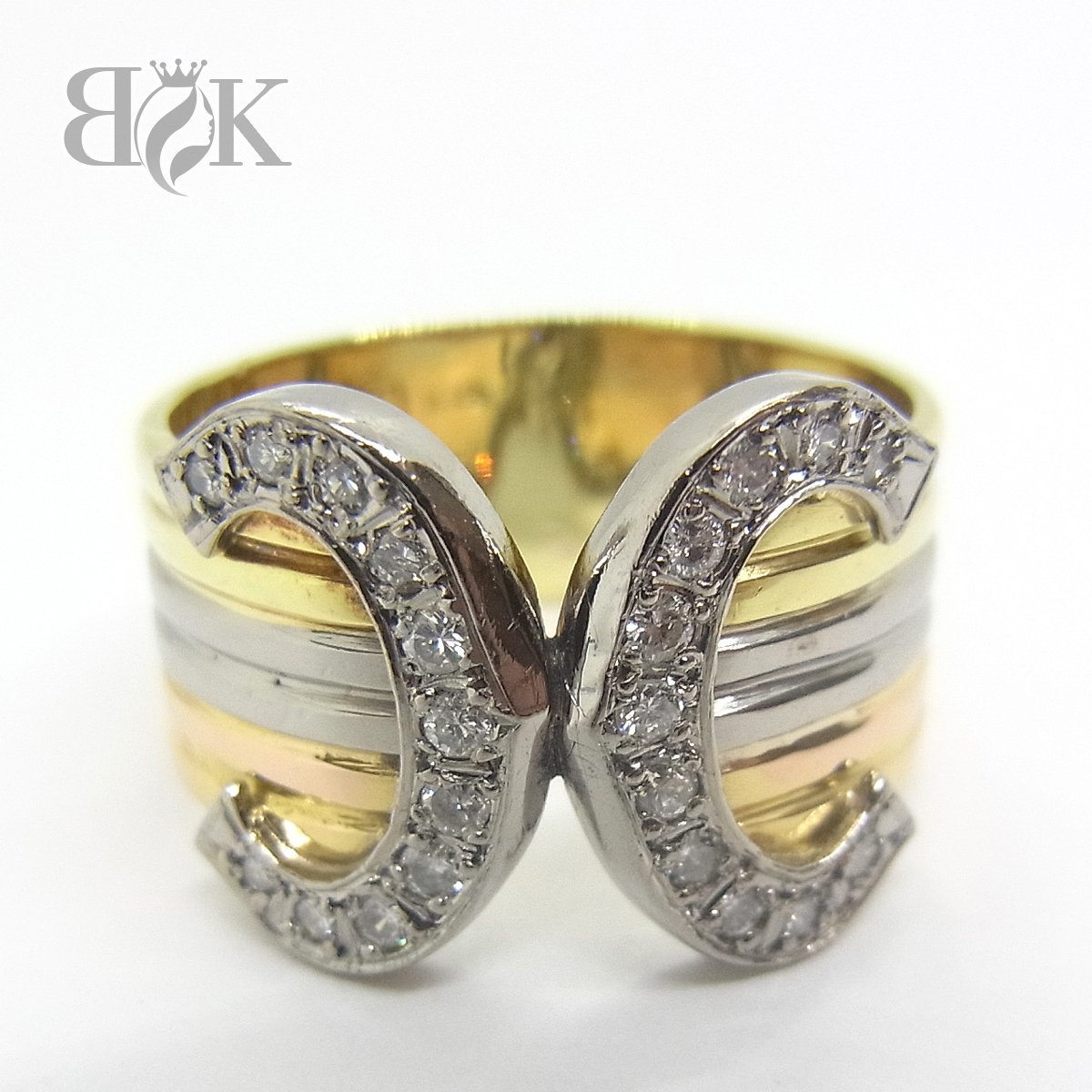 照り抜群! K18WG ダイヤ0.50ct リング 5.22g GR1336 | www.jarussi.com.br