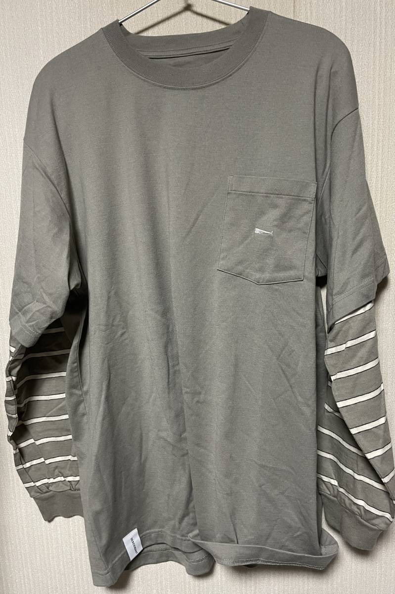 ブランド W)taps - descendant 19aw TIM LAYERD TEE wtapsの通販 by