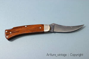 ●稀少VINTAGE ＫNIFE ,TREE BRAND ,SOLINGEN,GERMANY MADE,1001CLASSIC,STAINLESS,(Y1636-428) ビンテージナイフ OUTDOOR CAMPING