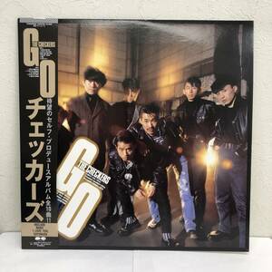 LPレコード 「チェッカーズ(The CHECKERS)：GO」 33 1/3回転 キャニオンレコード レトロ 中古