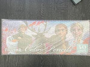 Disney FROZENⅡ Color Pencils ディズニー アナと雪の女王Ⅱ 50色 色鉛筆セット【新品未開封】限定２セット限りアミューズメント獲得景品