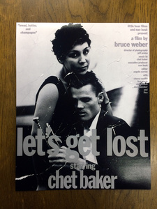 【年末最安セール ! 】RARE！ Let'S Get Lost / Chet Baker Bruce Weber / P3 ポスタープリント 英国製 20.3X25.3 白黒写真 05/1_8