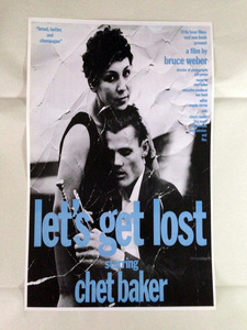 M-size Let'S Get Lost / Chet Baker チェット・ベイカー ポスター Bruce Weber / P3 05/1_4