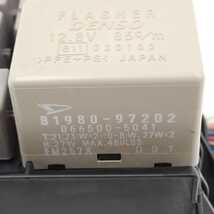 平成23年 ハイゼットカーゴ S321V 中期 純正 室内ヒューズボックス BOX リレー 81980-97202 中古 即決_画像6