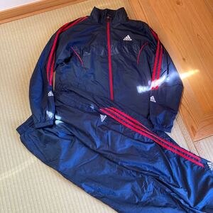 adidas 上下 ウィンドブレーカー 薄手 上下セット