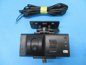 ドライブレコーダー COMTEC コムテック　i-safe W 【 DC-DR1000 】2カメラ対応　前後W録画　常時録画 ドラレコ SDカード欠品　中古品