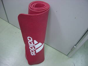  Adidas (adidas) fitness mat 7mm ADMT-11014 used direct taking over .OK!