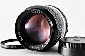 ★極上美品!!★ニコン Nikon Ai-S NIKKOR 85mm F2★非常にきれいな外観!!クリアな光学系!!AF動作も完璧!!#1008