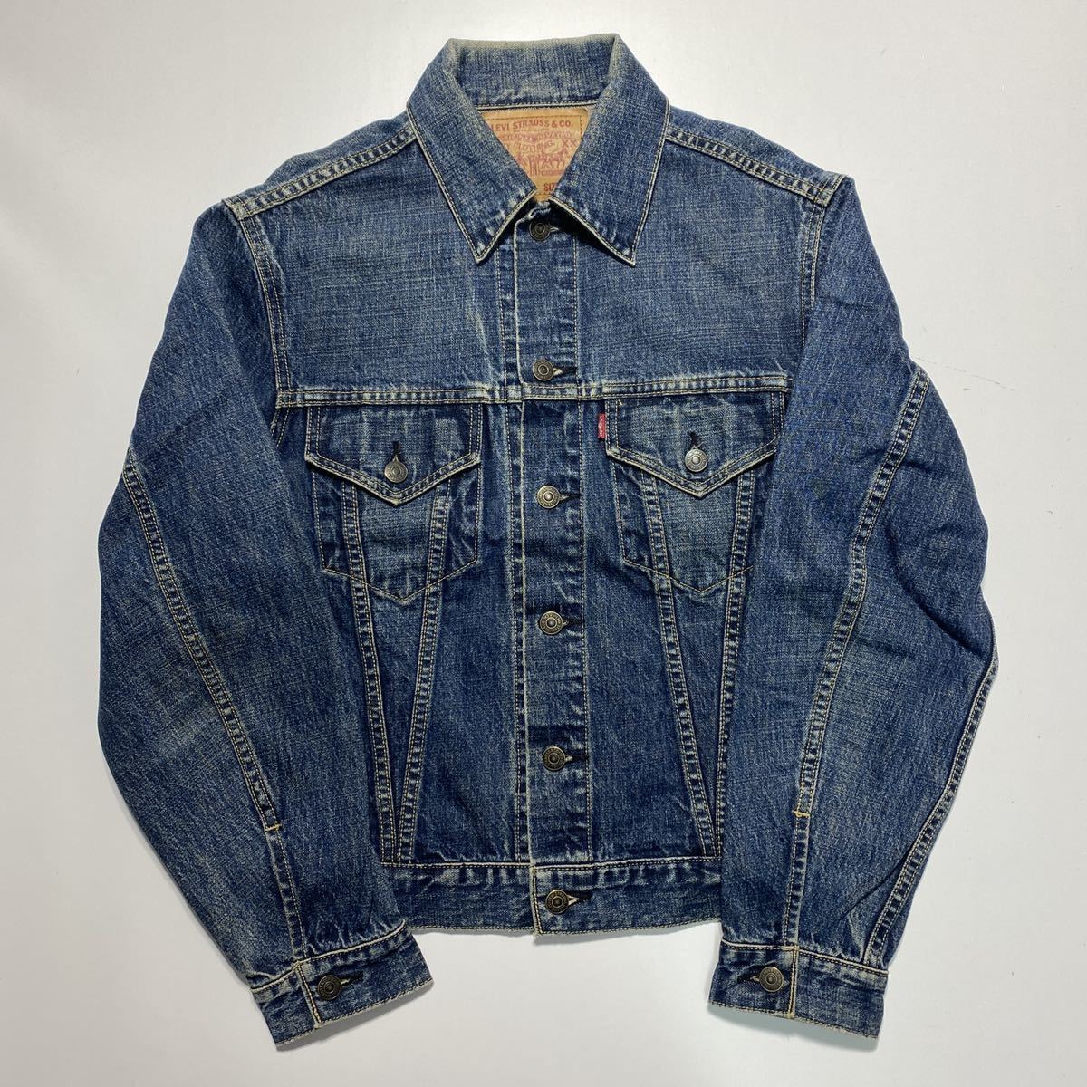 無料発送 メガ破格 - Levi's リーバイス 即日発送 3rd オリジナル 557XX Gジャン/デニムジャケット 無料発送 メガ破格 - Levi's リーバイス 即日発送 3rd オリジナル 557XX Gジャン/デニムジャケット