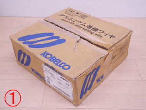 ○◎1）未使用!KOBELCO 神戸製鋼 アルミニウム溶接ワイヤ PREMIARC [ A-5356WY ] 1.6mm 5kg 溶接材料 長期保管品