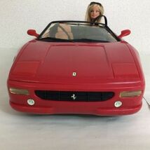 1円～ ジャンク 汚損 MATTEL Barbie FERRARI F355 GTS バービー人形_画像7